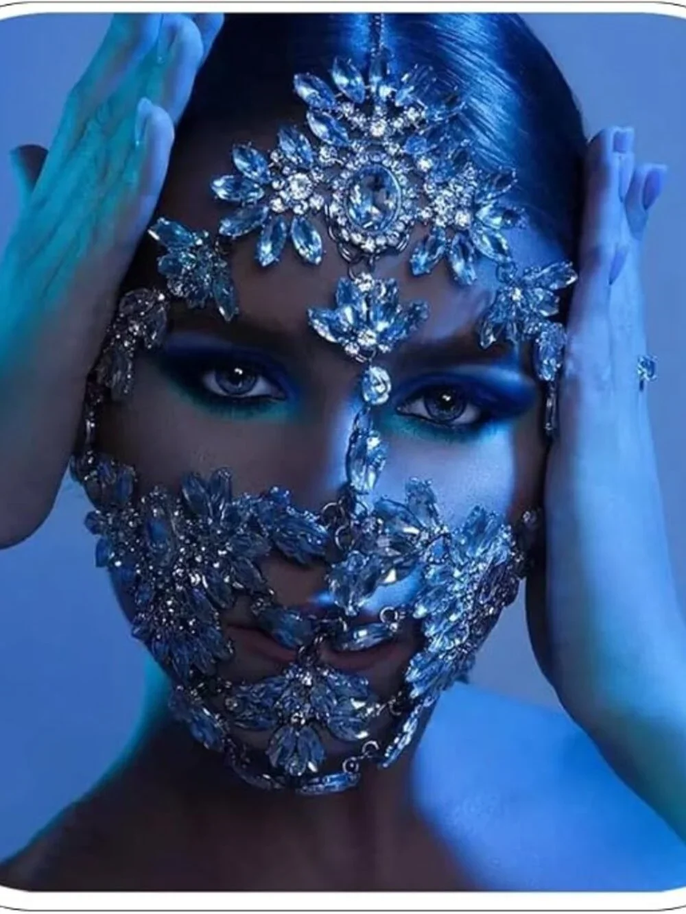 Rhinestone Masquerade Mask